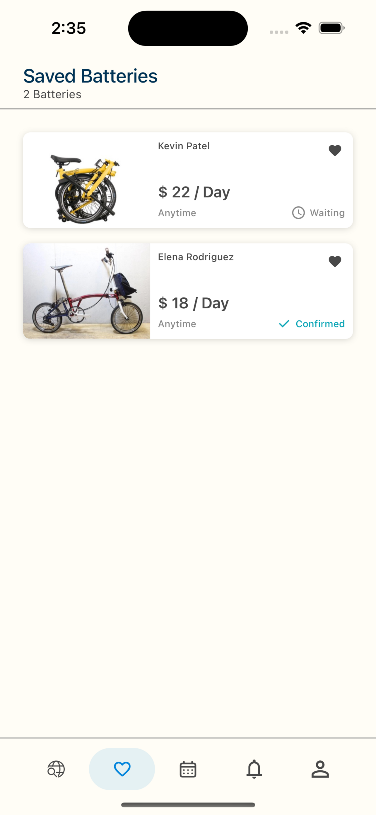 VoltHop saved batteries